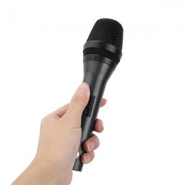 Cardioid Dynamic Vocal Microphone with Switch and 5m Audio Line for Singing Live Vocal